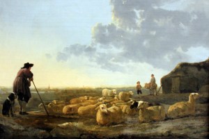 1650_Cuyp_Schafherde_auf_der_Weide_anagoria